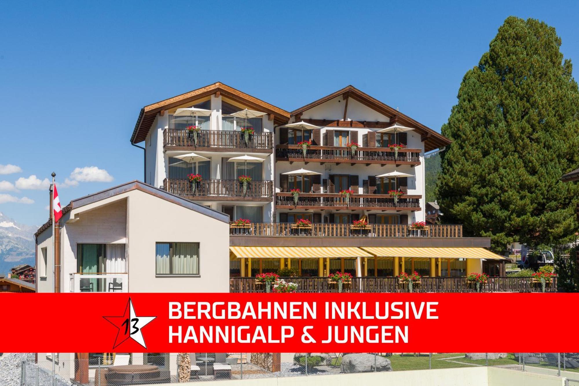 Aktiv Hotel & Spa Hannigalp Грахен Экстерьер фото